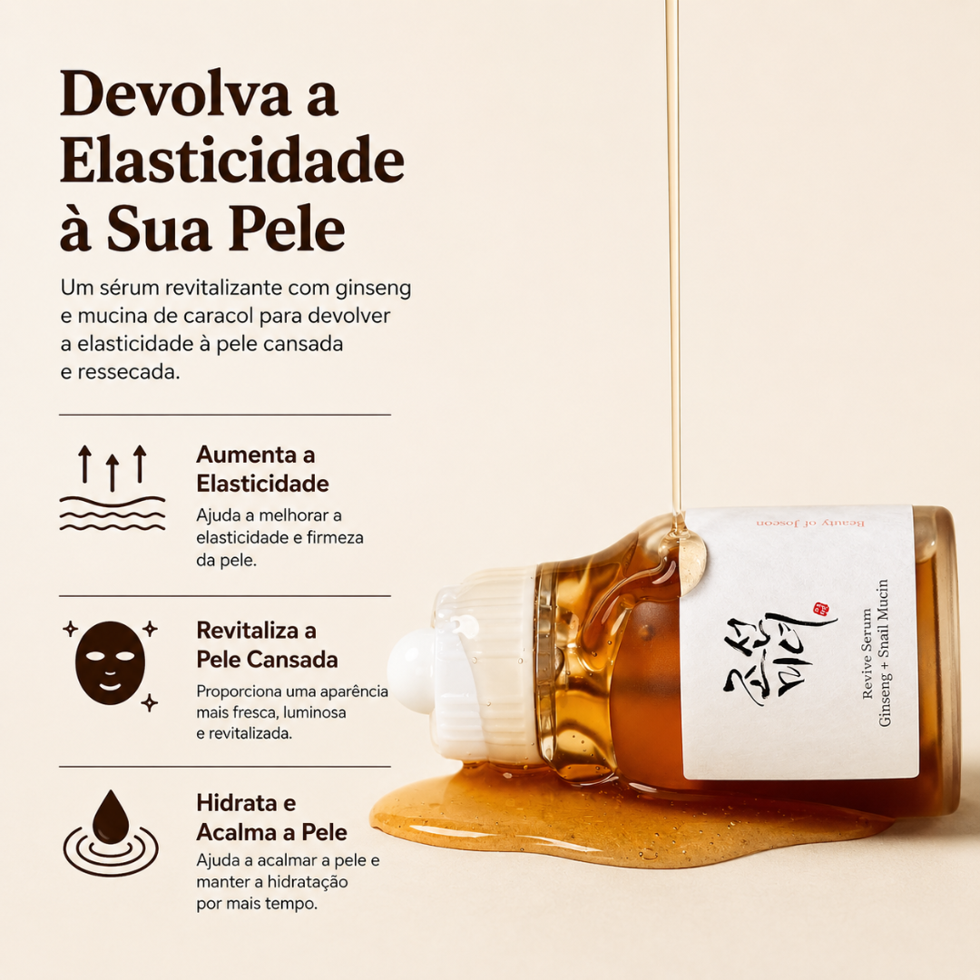 Beauty of Joseon sérum facial para hidratação e reparação