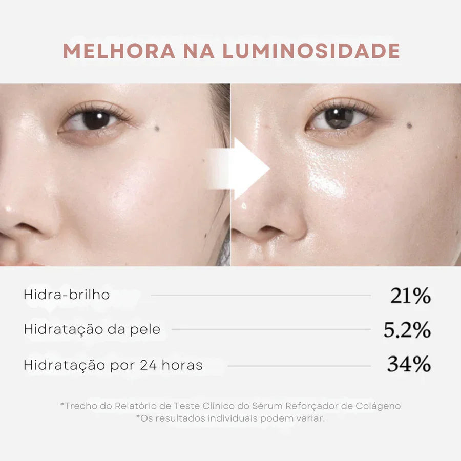 Sérum facial coreano Medicube para elasticidade, viço e aparência saudável da pele.