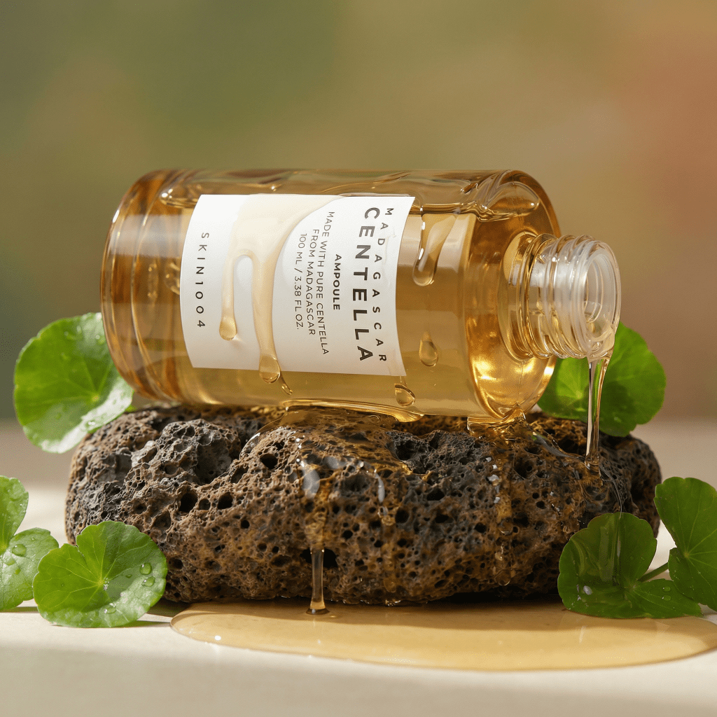 Centella Ampoule para hidratação e conforto da pele