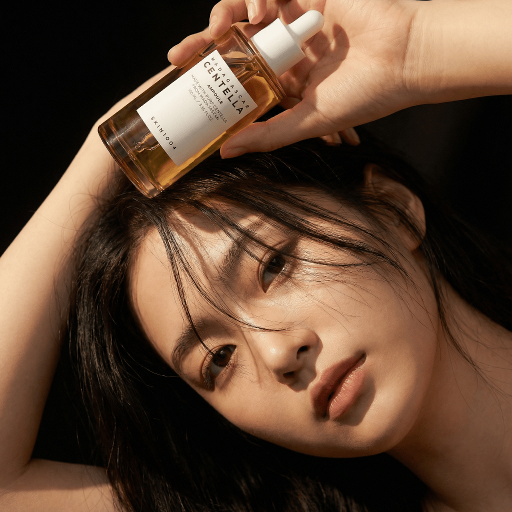 Ampola facial hidratante de rápida absorção