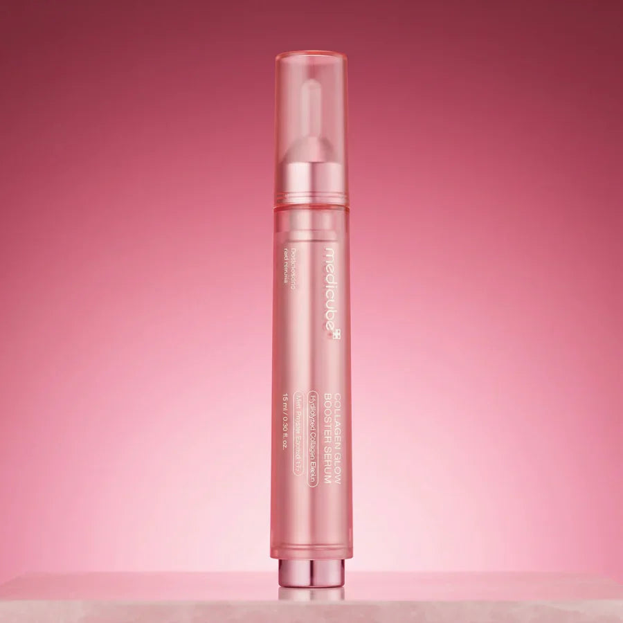 Medicube Collagen Milk Serum auxilia na hidratação e melhora da textura da pele diariamente.