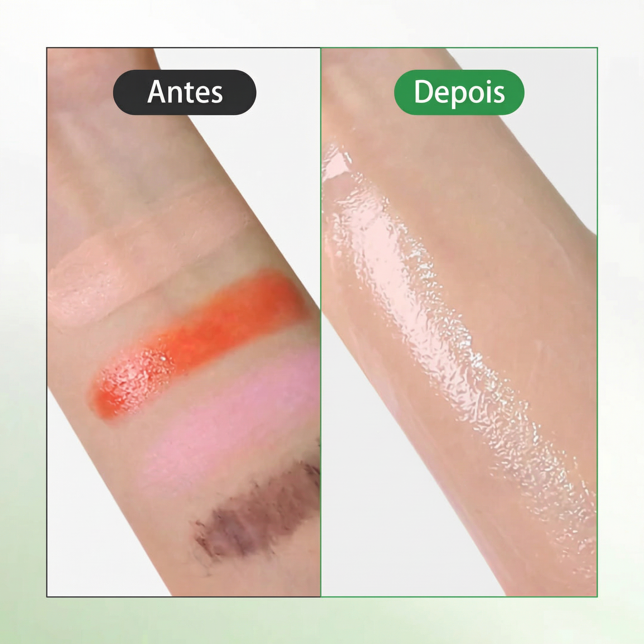 Bálsamo facial com textura que se transforma em óleo para remover impurezas e protetor solar.