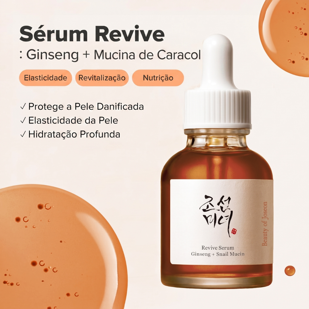 Sérum revitalizante Beauty of Joseon com ginseng 63%