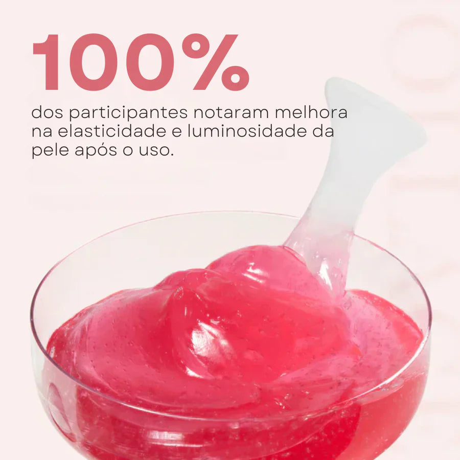 Medicube Collagen Gel Cream auxilia na elasticidade e na hidratação da pele diariamente.