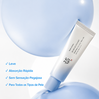 Protetor solar hidratante Beauty of Joseon com arroz e vitamina B5