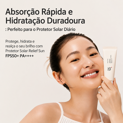 Protetor solar hidratante Beauty of Joseon FPS50+ para uso diário