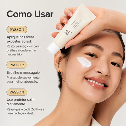 Beauty of Joseon Relief Sun proteção solar facial com acabamento natural