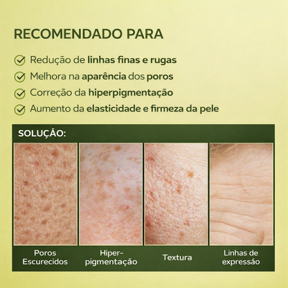 Celimax Retinal Shot Booster com Matrixyl®, niacinamida e pantenol para cuidado antissinais.