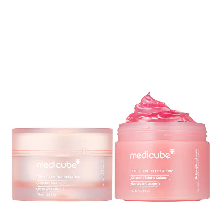 Kit Medicube Collagen Swirl Duo com Colágeno e Niacinamida