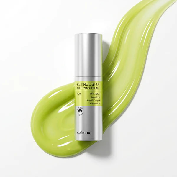 Sérum facial Celimax com retinol e peptídeos para linhas finas e textura irregular da pele