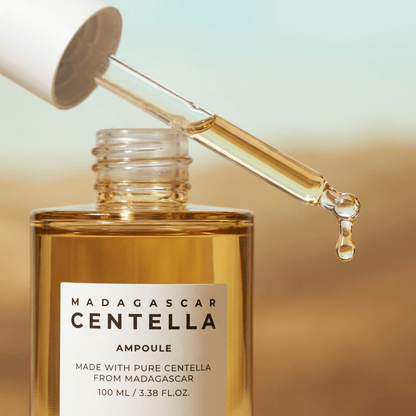 Ampola hidratante para rotina de skincare coreana