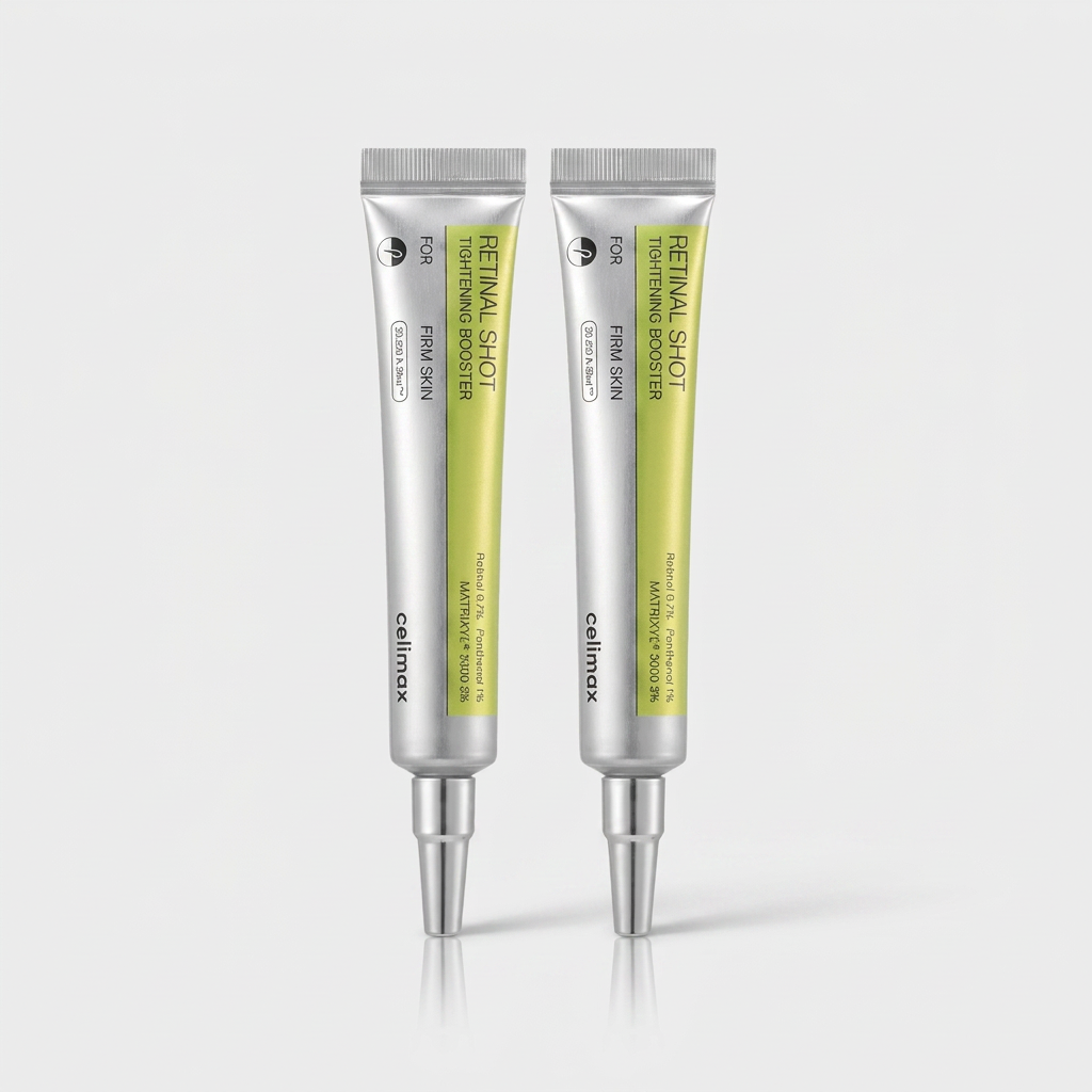 kit de 2 celimax, Tratamento facial Celimax com retinal para pele mais lisa, uniforme e revitalizada.