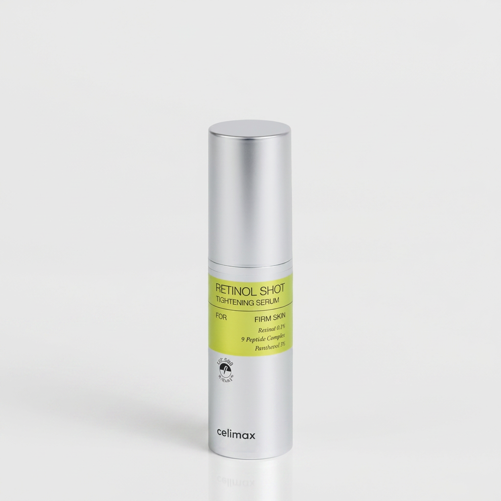 Celimax Vita A Retinol Shot Sérum com retinol 0,1% para firmeza e renovação da pele.