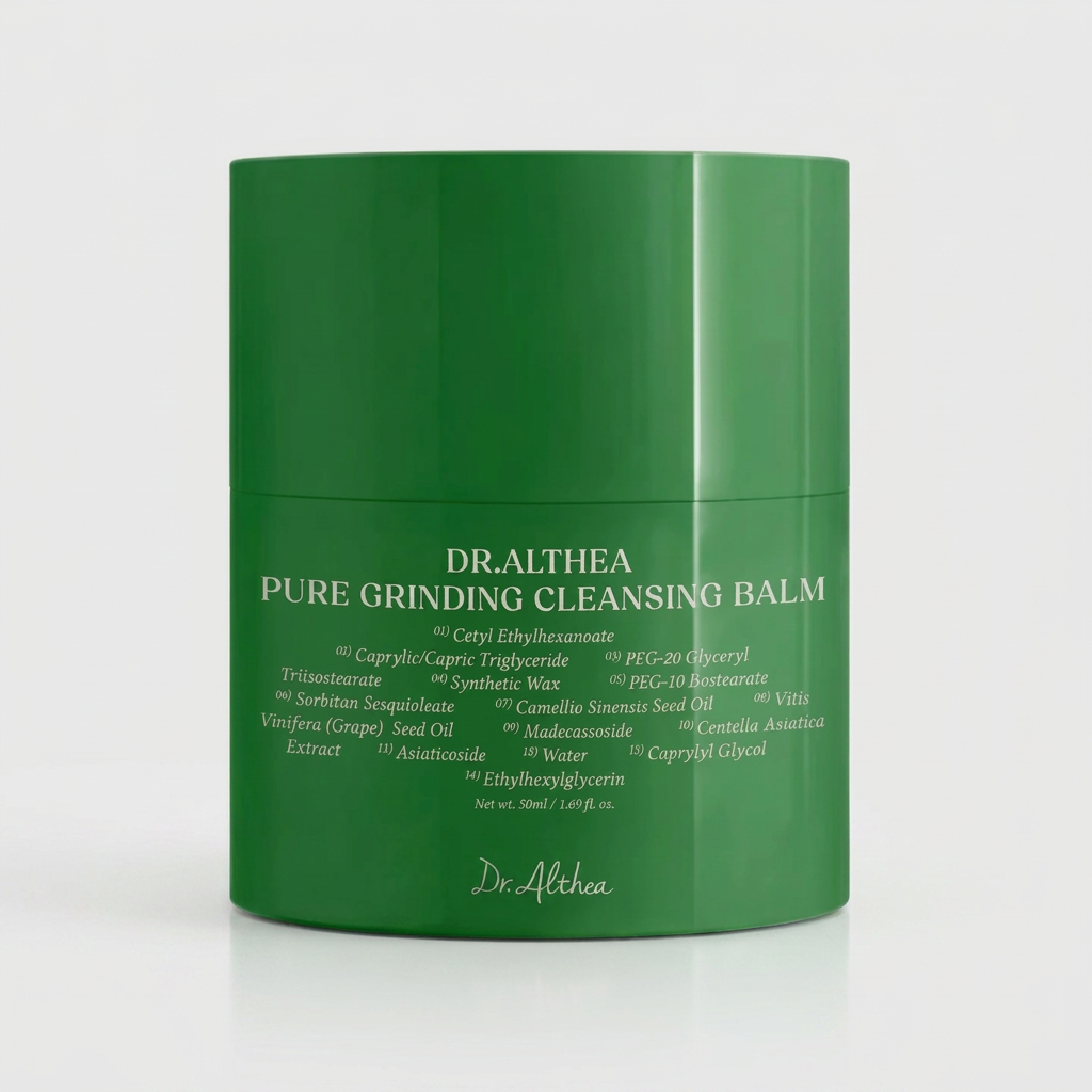 Pure Grinding Cleansing Balm para limpeza suave e remoção de maquiagem da pele.