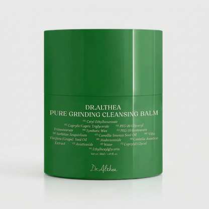 Pure Grinding Cleansing Balm para limpeza suave e remoção de maquiagem da pele.