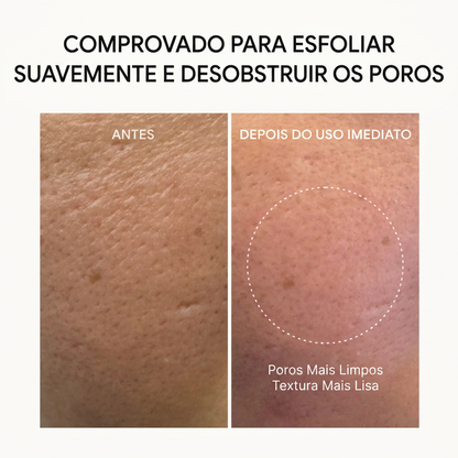 Com chá verde, arroz e feijão mungo para pele equilibrada.