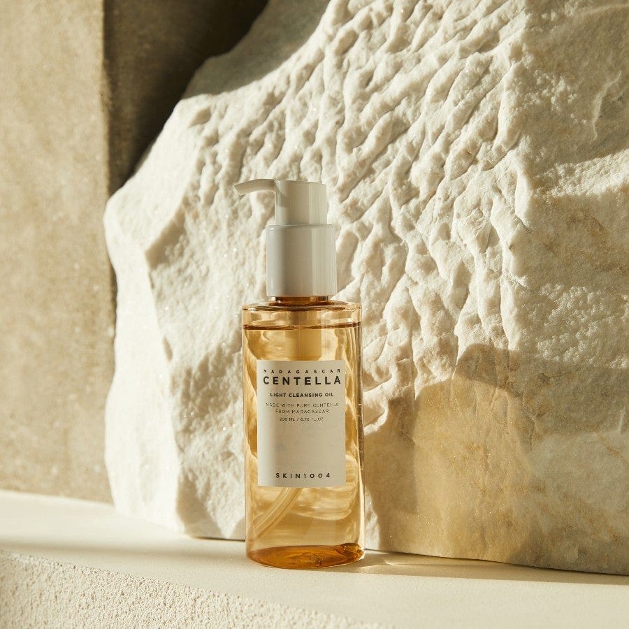 Óleo de limpeza coreano para dupla limpeza facial